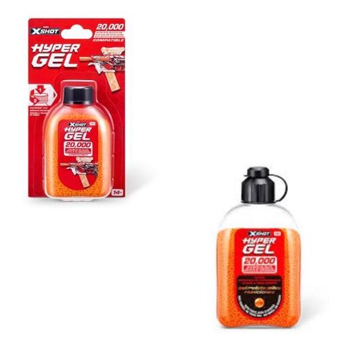 [ZU36625] Municiones de Bolitas de Gel Hidratadas Xshot 14a+
