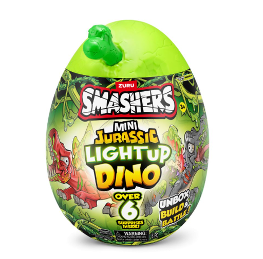 [ZU74107] Huevo Sorpresa Smashers Jurassic Light Dino Displ/6 Surt/3 3a+
