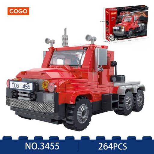 [CO3455] Camión Load Runners Armable 264pzs 6a+