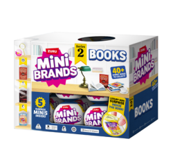 [ZU77686] Mini Brands Libros Mini Sorpresa Displ/25 Serie 2 3a+