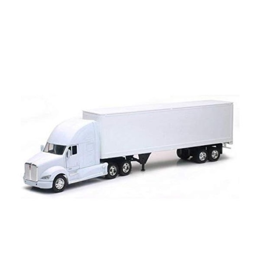 [TY12273] Trailer Kenworth T700 1:32 Blanco 8a+