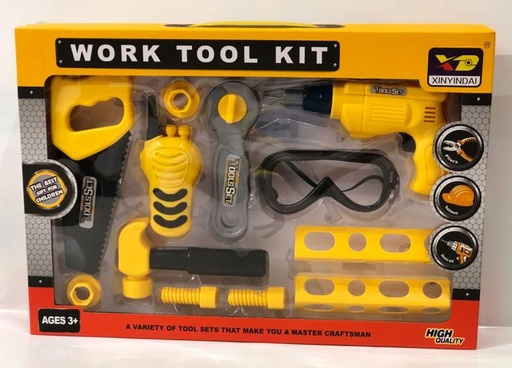 [WW3391B] Juego Herramientas de Trabajo 3a+