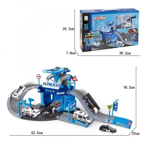 [WW660A86] Estación de Policía 40pzs 3a+