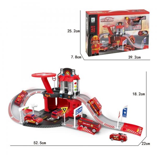 [WW660A87] Estación de Bomberos 42pzs 3a+