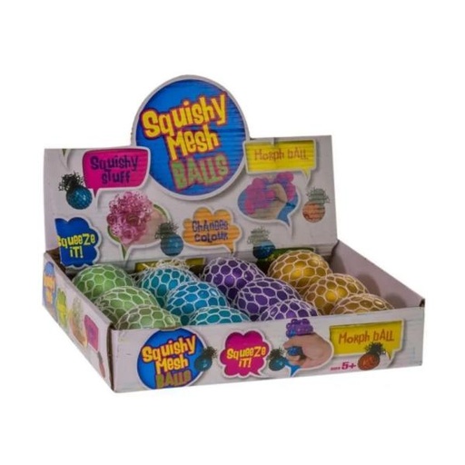 [WW8638] Bolas Mesh Squish Surt/4 Display/12 3a+ (440639)(venta individual)