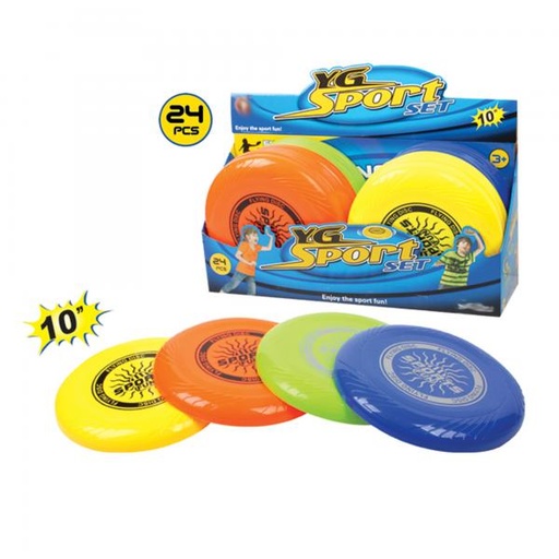 [WWYG01J] Frisbee Sports Fun Surt/4 Display de 24 3a+ (443951)(venta individual)