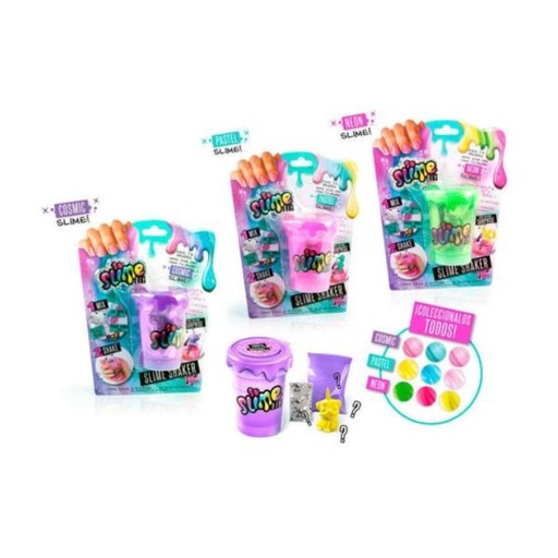 [CTSSC001] Slime Shaker Diy con Figura Sorpresa Blister Surt/3 6a+ (358012)
