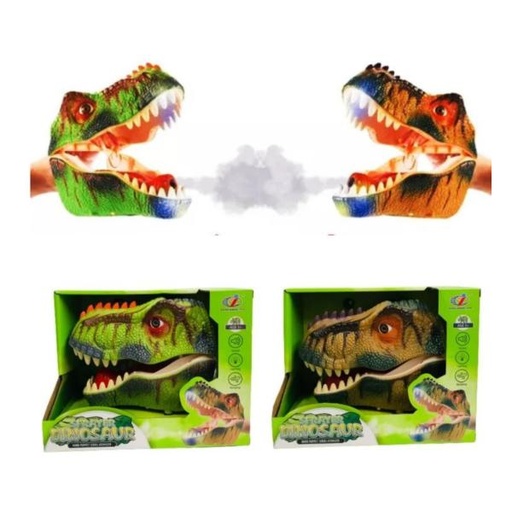 [WWQ9899ZJ03] Lanzador de Burbujas de Dinosaurio con Luz y Sonido 3a+ (454827)