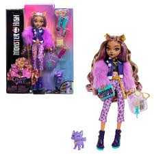 [MTHRP65] Muñeca Monster High  Clawdeen Wolf con Mascota 4a+