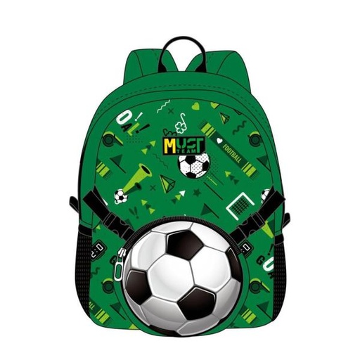 [DK586343] Salveque Pequeño Con Bolsito De Mano De Futbol