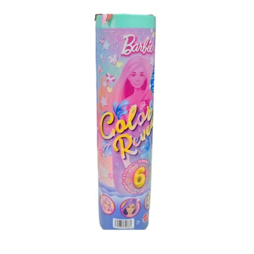 [MTJFY73] Muñeca Barbie Color Reveal C/ 6 Sorpresas Displ/6 3a+