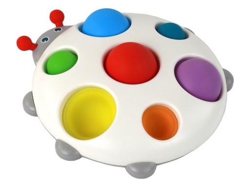 [WWHE0191] Tablero Toque de Pelotas Forma de Mariquita 6m+ (450195)