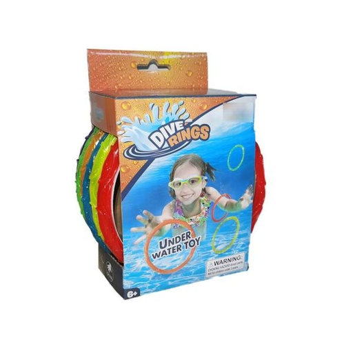 [WWCYA112Z] Anillos de Juguete para Piscina Set/6 6a+ (458450)