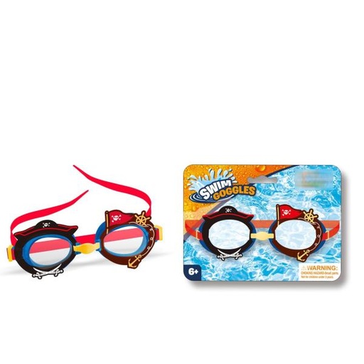 [WWCYA154] Lentes Infantiles para Natación de Pirata 6a+ (458511)