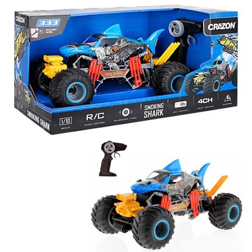 [WW333YC21122] Carro Control Remoto Crazon Smoking Shark (452311)