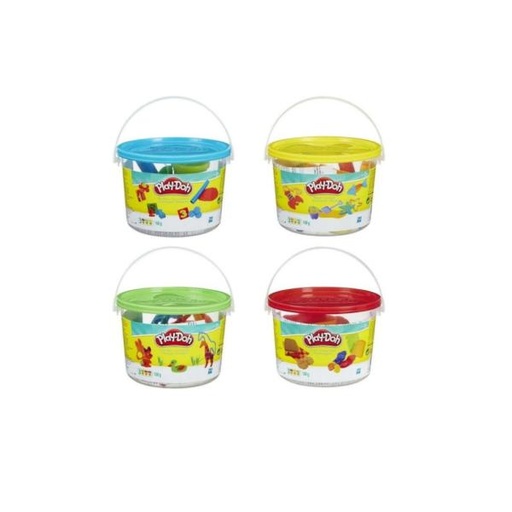 [HB23414] Play-Doh - Balde Plasticina c/Moldes Surt/3 3a+