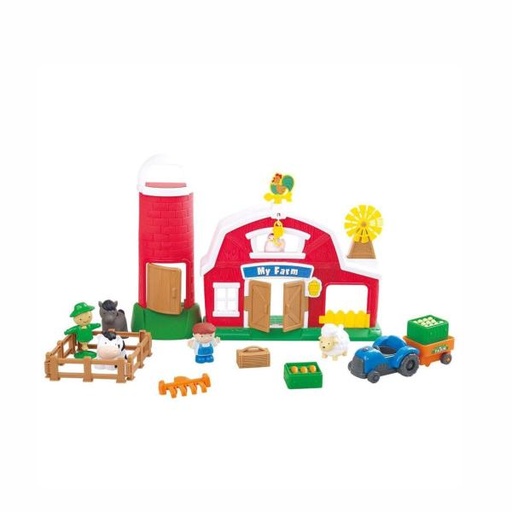 [PG9857] Set Vida en la Granja 19pzs C/6 Melodías 18m+