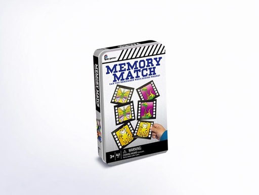 [PP817] Juego de Memoria en Caja Metálica 3a+