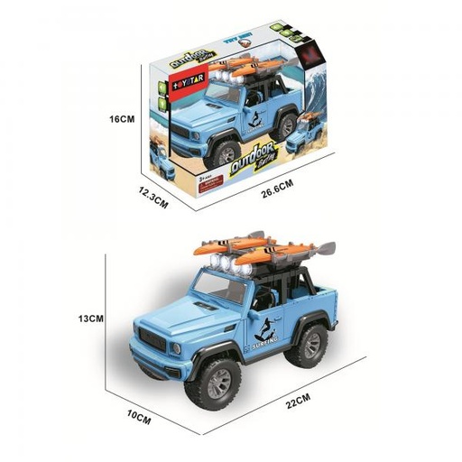 [WW66623P] Carro Outdoor Surfing Luz y Sonidos 3a+