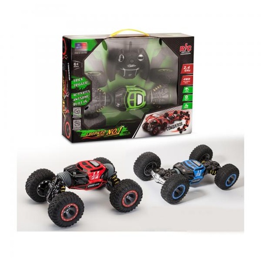 [WWUD2169A] Carro R/C Leopard King 4WD Surt/3(Rojo-Verde-Azul) 6a+(443722)