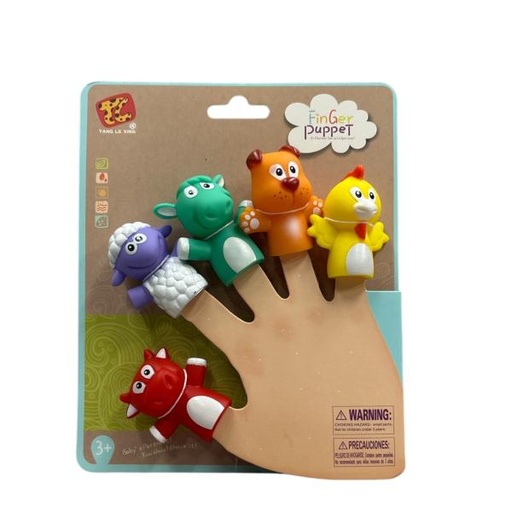 [WWTL28] Marionetas para Dedos de Animales de la Granja   2a+(453905)