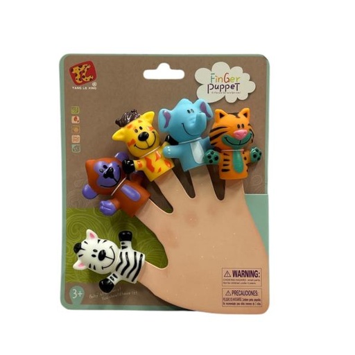 [WWTL37] Marionetas para Dedos de Animales de la Selva 2a+