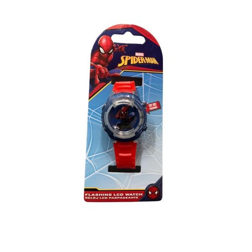 [BTSPD4905] Reloj LCD de Spider-Man C/ Luz