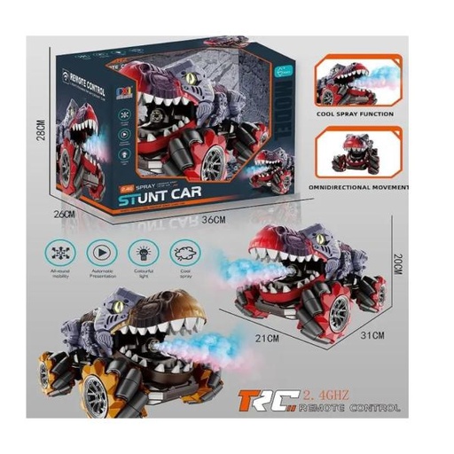 [WWCXL800104A] Carro Control Remoto T-Rex con Luz Surt/2 6a+