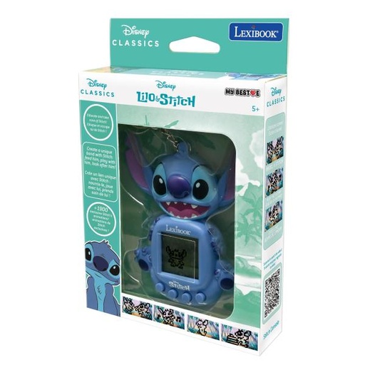 [LX113609] Tamagotchi La Mascota Virtual DE Disney Stitch 5a+