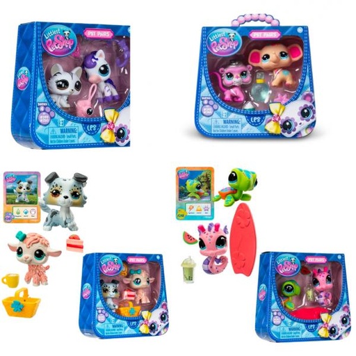 [BF00705] Mascotas Littlest Pet Shop Set/2 Displ/12 Surt/4 4a+