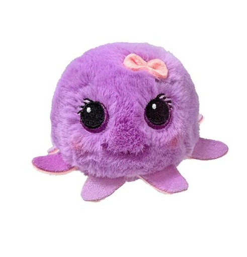 [BTTY83008] Bola de Peluche Beanie Bouncers Pulpo  Leggy 3a+