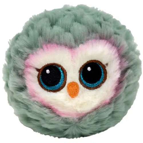 [BTTY83085] Bola de Peluche Beanie Bouncers Búho Feathers 3a+