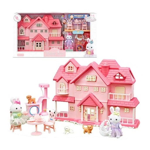 [WW6679] Figuras Ternurin Bay Dreamy Casa de Conejitos con Accesorios (453837)