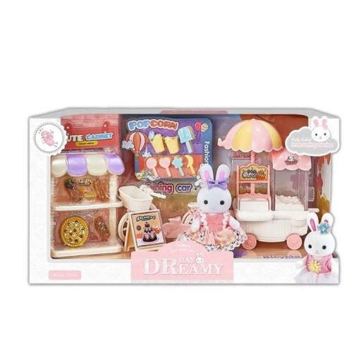 [WW6693] Figuras Ternurin Bay Dreamy Carrito de Comida Ternurin