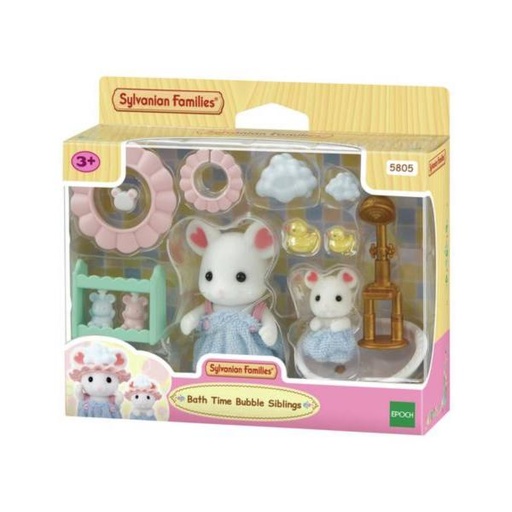 [EH05805] Familias Sylvanian Set de Hermanos de la Burbuja del Tiempo 3a+