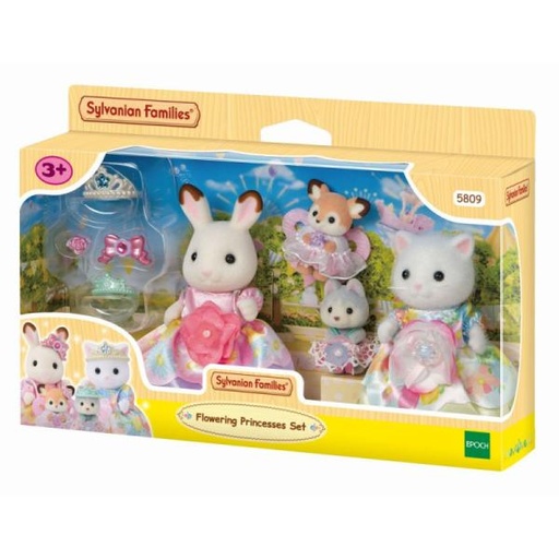 [EH05809] Familias Sylvanian Set Princesas Florecientes 3a+
