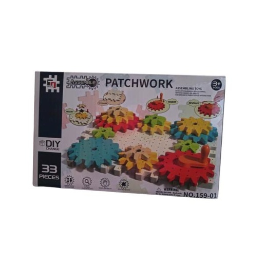 [WW15901BQ] Juguete Interactivo de Engranajes 33Pzs 3s+