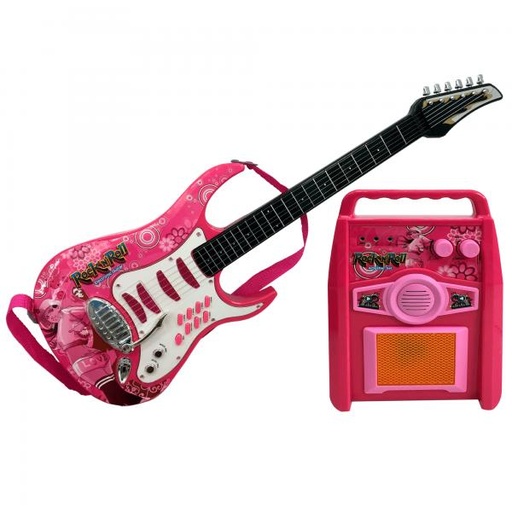 [WW8010D] Guitarra Electrónica Party Rock Surt/2 3a+