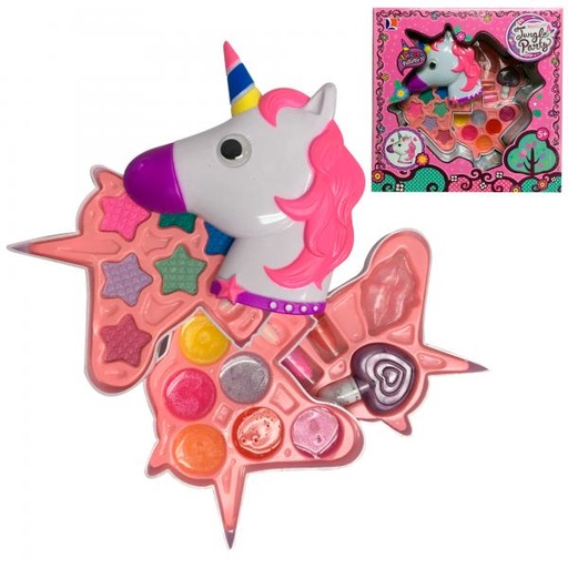 [WW10383A] Maquillaje Estuche en Forma de Unicornio 5a+