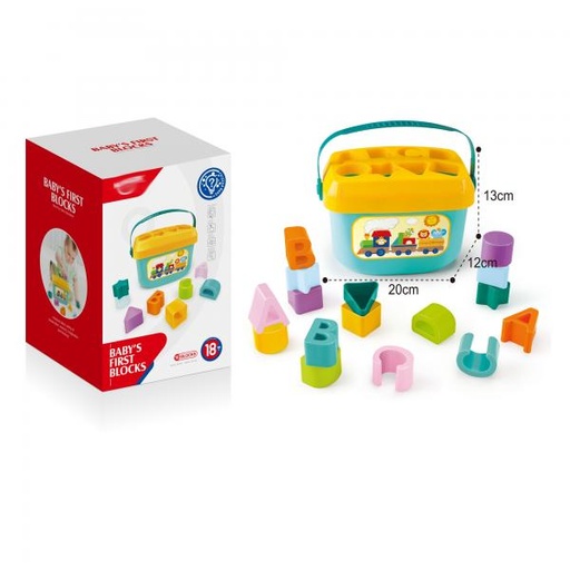[WWHE0218] Mis Primeros Bloques de Encajar para el Bebé 18m+