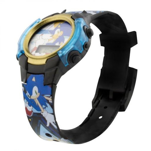 [BTSNC4207M] Reloj LCD Luz Parpadeante de Sonic the Hedgehog
