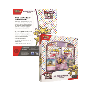 [CD85526] Cartas para Intercambio Pokémon Scarlet & Violet Collection Alakazam EX  4 x10  6a+ EN